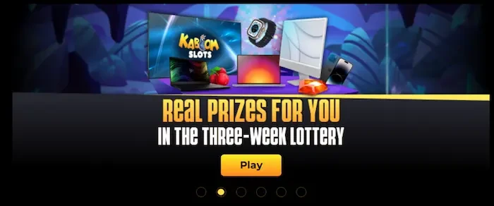 Kaboom Slots Casino Home bonus